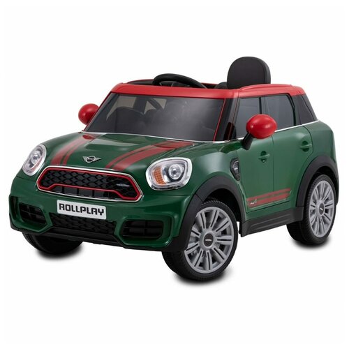 ROLLPLAY Детский автомобиль MINI COUNTRYMAN Premium 12V, цвет Green арт. 32662