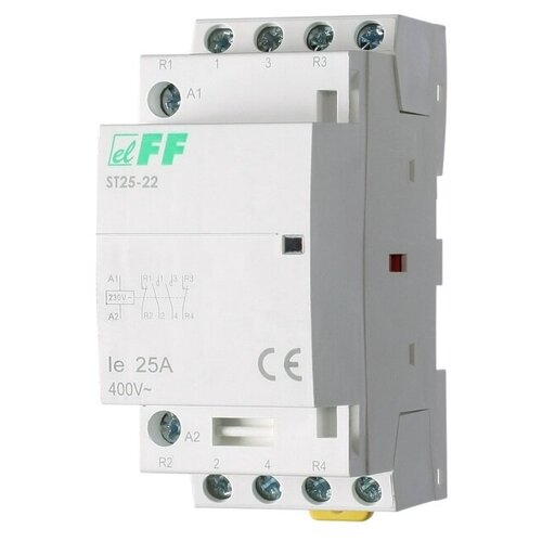 Контактор модульный ST 25-22 25А 230В 2NO+2NC F &F