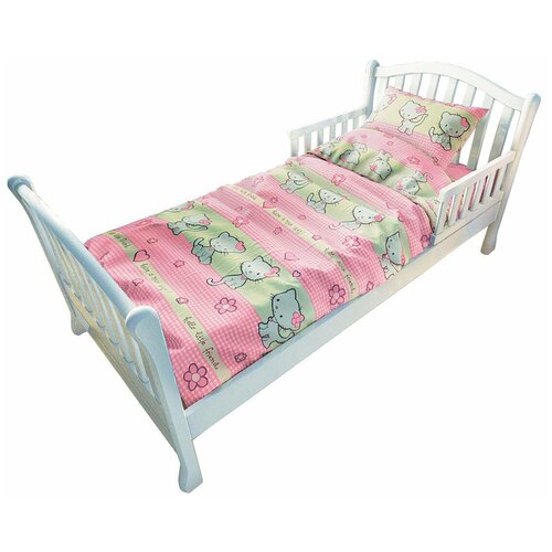 Комплект постельного белья для подростковой кровати Nuovita Киска-ириска (розовый)