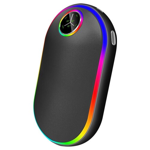 Грелка для рук аккумуляторная 10000mAh до 60C черная microUSB 195000₽