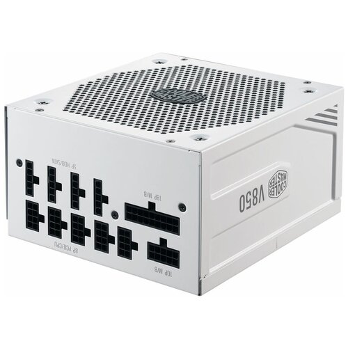 Блок питания Cooler Master V Gold V2 White Case, 850Вт, 135мм, белый, retail [mpy-850v-agbag-eu]