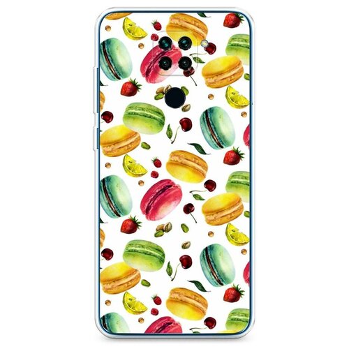 фото Силиконовый чехол "макарони фон 2" на xiaomi redmi 10x 4g / сяоми редми 10x 4g case place