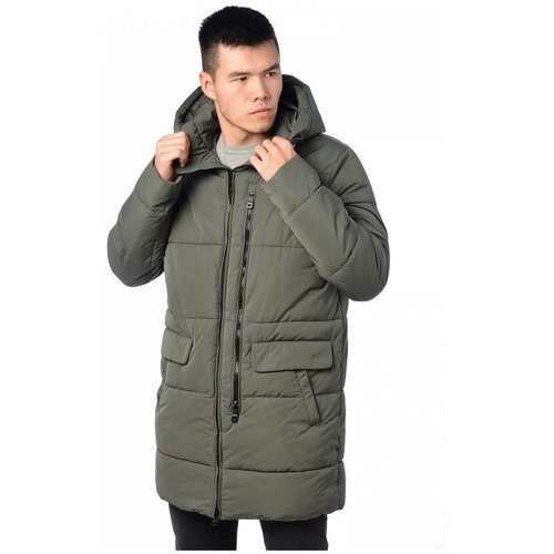 фото Зимняя куртка мужская fanfaroni 17025 размер 50, синий