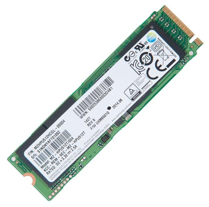 жесткий диск SSD SAMSUNG P2X4 M2 2280/UXM6601Q MZHPU512HCGL-00004 512GB