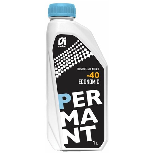 NESTRO PERMANT ECONOMIC - 40 Охлаждающая жидкость (Антифриз G-11, цвет зеленый) (1л)