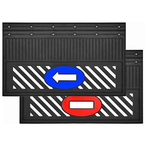 Брызговик 35смх60см кирпич-стрелка (к-т) 2шт.