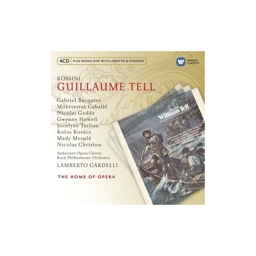 фото Компакт-диски, warner classics, gardelli, lamberto - guillaume tell (cd)