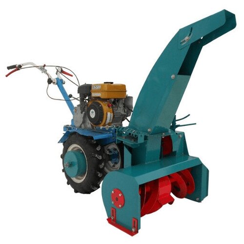 Снегоуборщик СМ-600 для мотоблоков Нева, ОКА, Каскад, МБ-1 (дальность выброса до 10м)