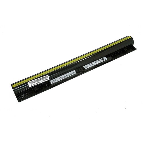 Аккумуляторная батарея для ноутбука Lenovo G500S G510 (L12S4A02) 14.4V 2600mAh OEM черная аккумуляторная батарея iqzip для ноутбука lenovo g500s g510 l12s4a02 14 4v 2600mah oem черная