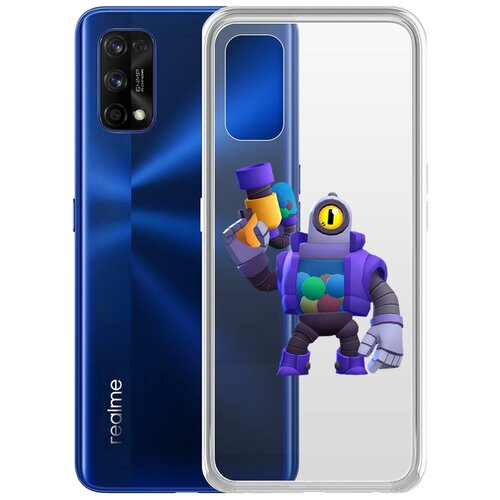 фото Чехол-накладка clear case brawl stars-рико для realme 7 pro krutoff group