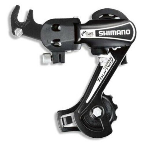 Суппорт/перекл. зад. TOURNEY ARDTY21BGSBL 2-8066 6/7ск. крюк длинный черный SHIMANO