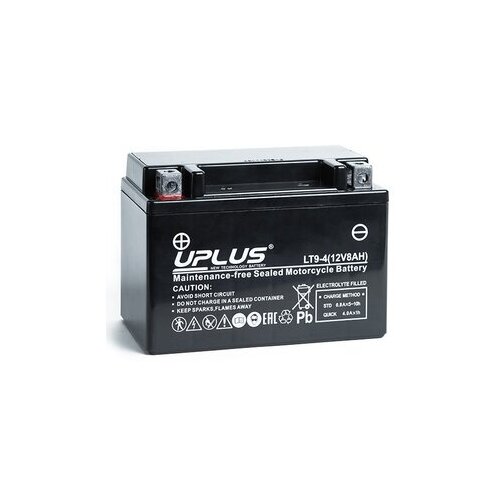 фото Аккумулятор мото uplus lt9-4 (ytx9-bs)