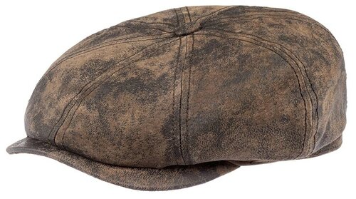 Кепка STETSON арт. 6847102 HATTERAS PIGSKIN (темно-коричневый), размер 59