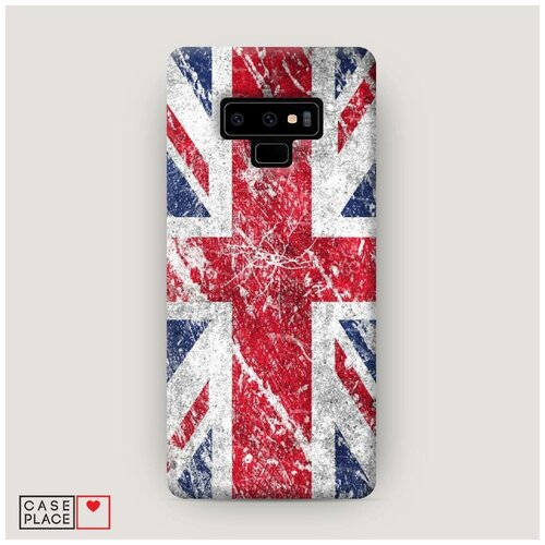 фото Чехол пластиковый samsung galaxy note 9 флаг британский case place