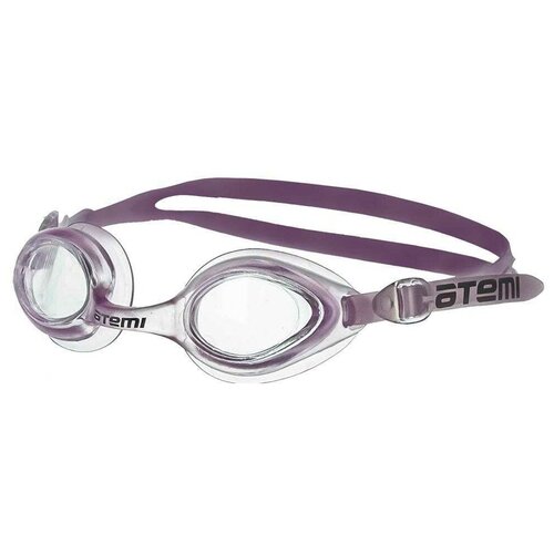 Очки для плавания ATEMI , детские, силикон, фиолетовый, N7602