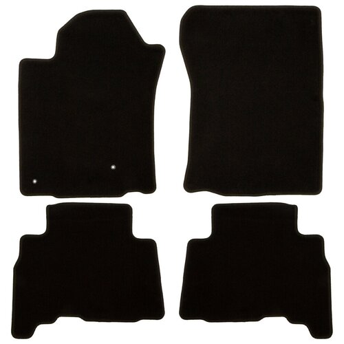 фото Коврики в салон klever econom toyota land cruiser 150 2009-2013, внед 4 шт. (текстиль)