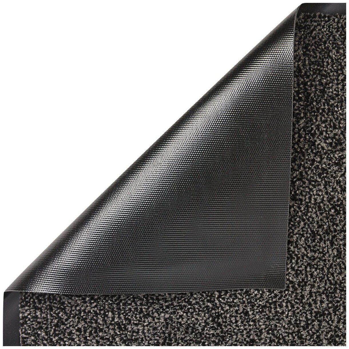 Коврик Inspire Gabriel 90x120 см полипропилен на ПВХ цвет тёмно-серый - фотография № 4