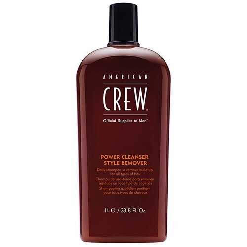 American Crew шампунь Power Cleanser Style Remover, 1000 мл american crew classic 3 in 1 американ крю классик шампунь кондиционер и гель для душа 3 в 1 1000 мл