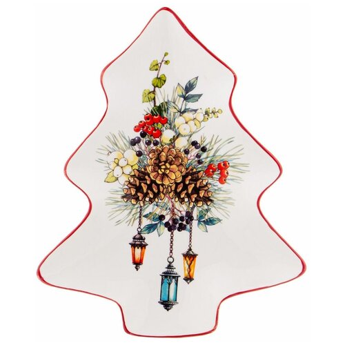 фото Тарелка сервировочная lefard "торжество", 25*17,5*2,2 см (260-620)