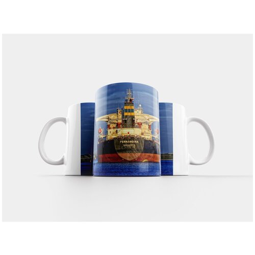 фото Кружка "грузовой лайнер, судно, груз" 320 мл lotsprints