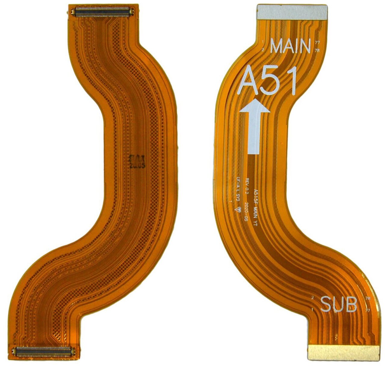 Шлейф для Samsung A515F (A51) межплатный