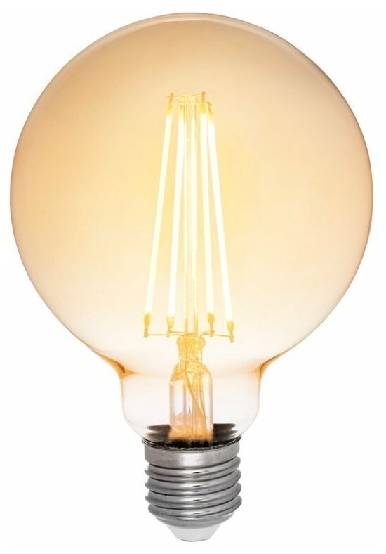 Светодиодная лампа Vintage 1906 LED CL Globe125dim FIL Gold 557,5W/825 E27 178x125мм Osram .
