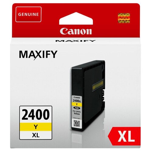 Картридж струйный Canon PGI-2400XLY 9276B001 желтый для Canon iB4040/МВ5040/5340 картридж ds pgi 2400xly 9276b001 желтый