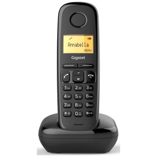 РТелефон Dect Gigaset A170 SYS RUS черный АОН