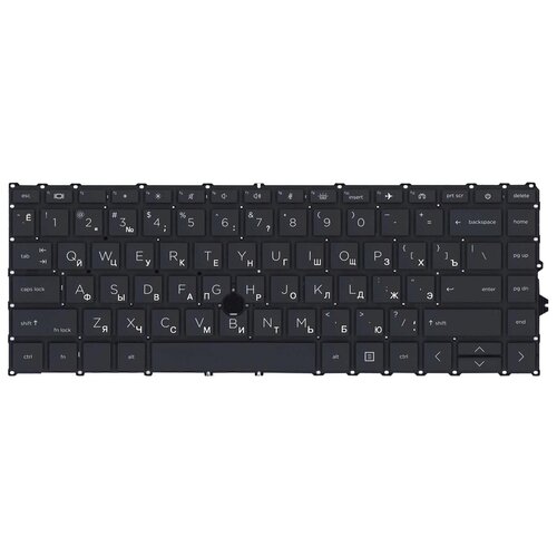 Клавиатура keyboard для ноутбука HP EliteBook 745 G7 745 G8 840 G7840 G8 черная с подсветкой без указателя 1671₽