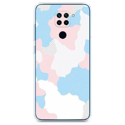 фото Силиконовый чехол "пастельный камуфляж" на xiaomi redmi 10x 4g / сяоми редми 10x 4g case place