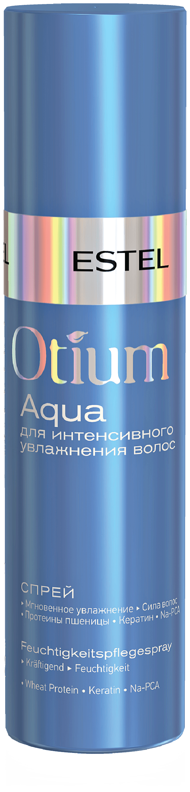 ESTEL Otium Aqua спрей для интенсивного увлажнения волос, 200 г, 200 мл, спрей