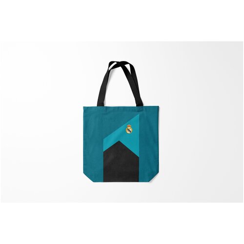 фото Сумка-шоппер / 40х40 см / футбол / real madrid реал мадрид burnettie