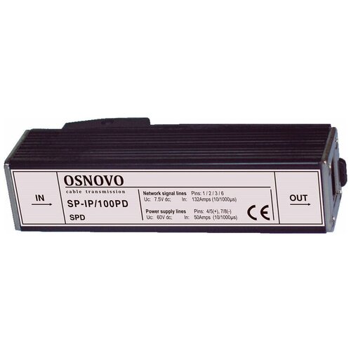 Грозозащита OSNOVO SP-IP/100PD