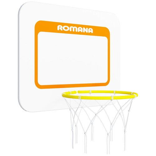 фото Щит баскетбольный romana dop12 (кольцо желтое) нет бренда