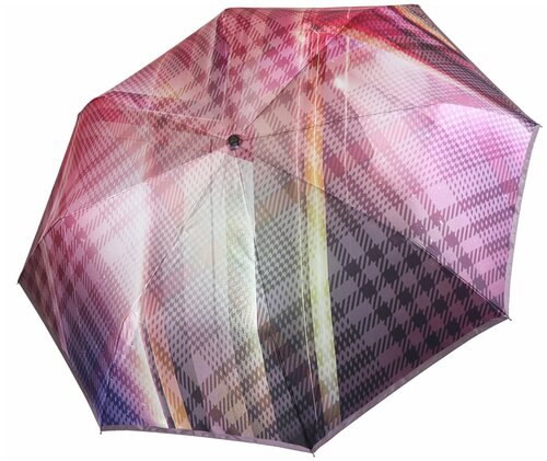 Мини-зонт FABRETTI, фиолетовый, мультиколор
