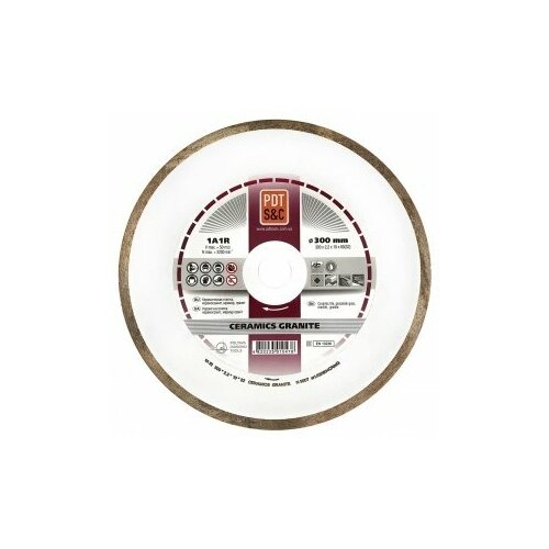 Алмазные диски Полтавский алмазный инструмент Алмазный диск по керамограниту, плитке и мрамору 300 мм Ceramics Granite Полтавский алмазный инструмент