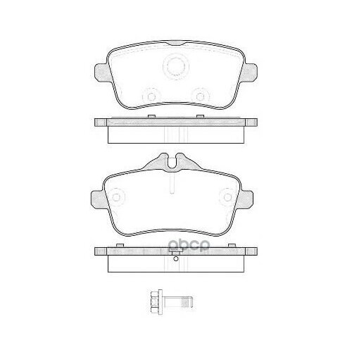 1503 00_колодки Дисковые Задние! Mb W166/R172 Ml250-Ml500 2.5-5.2/3.5cdi 11> Remsa арт. 150300