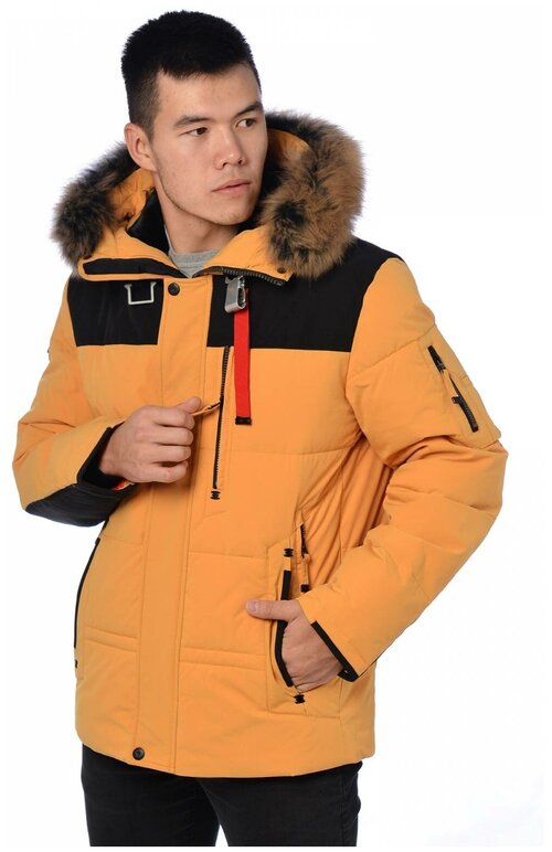 Куртка SHARK FORCE, размер 56, желтый