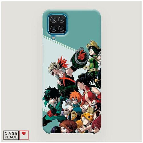 фото Чехол пластиковый samsung galaxy a12 boku no hero academia case place