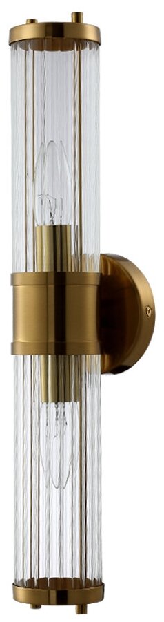 Настенное бра Crystal Lux Sancho SANCHO AP2 BRASS, Е14, кол-во ламп:2шт, Бронза