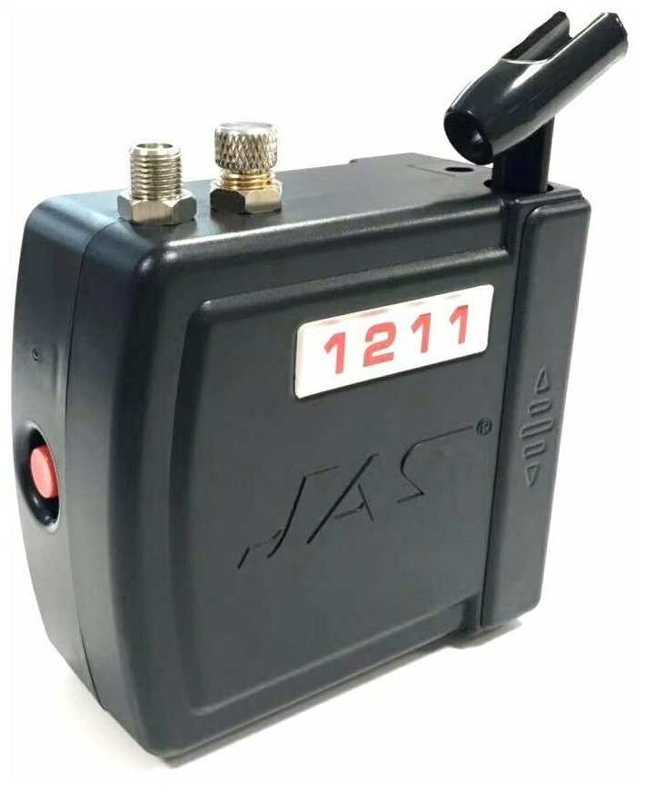 Аэрограф и компрессор комплект "Стандарт 3" (JAS 1150 и JAS 1211) Для моделизма кондитерки и ногтей