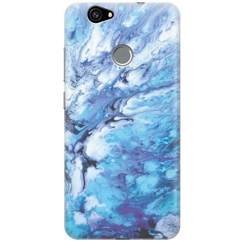 фото Re:pa накладка transparent для huawei nova с принтом "синий мрамор"