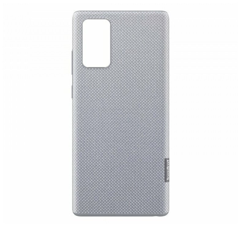 Накладка Samsung Kvadrat Cover для Samsung Galaxy Note 20 N980 EF-XN980FJEGRU серая