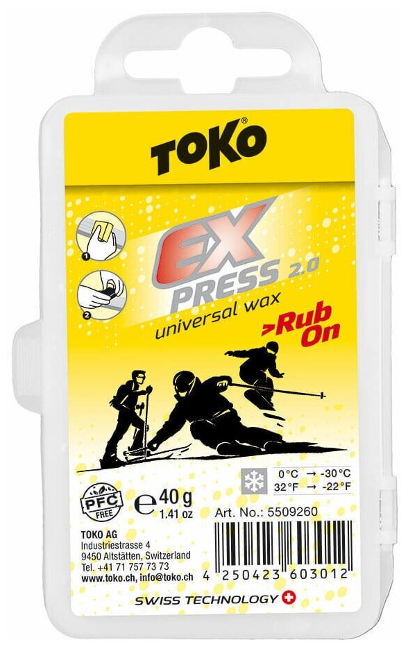 Парафин Toko Express wax Express Rub-on 40 гр.