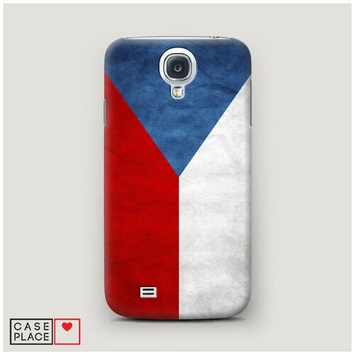 фото Чехол пластиковый samsung galaxy s4 флаг чехии case place