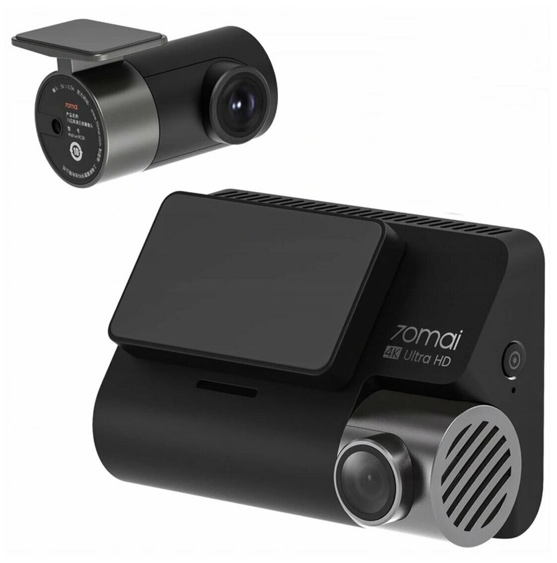 Видеорегистратор 70mai A800S 4K Dash Cam + RC06 set 2 камеры GPS