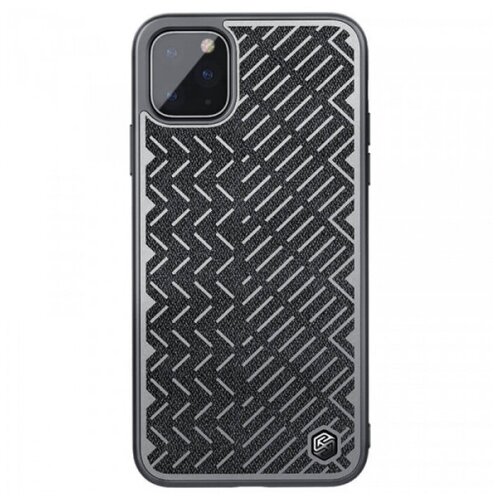 фото Nillkin herringbone чехол с текстурной тканевой вставкой для iphone 11 pro max