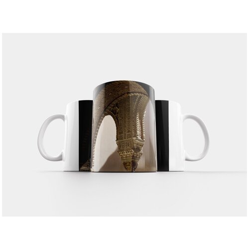 фото Кружка "зимнее небо, лес, деревья" 320 мл lotsprints