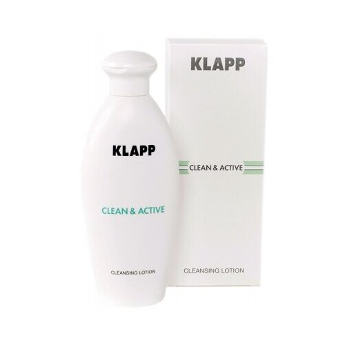 Klapp Cleansing Lotion Clean & Active Мягкое очищающее молочко с травами, 250 мл.