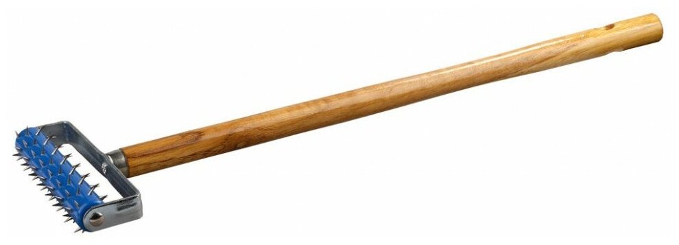 Валик игольчатый дерев ручка для ГКЛ 150мм "888"